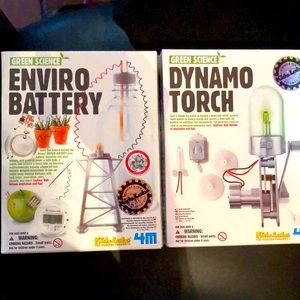 TWO science toys by Green Science brand new in box